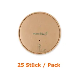 Produktbild für Einwegschüssel NatureStar Deckel für Caesar 25 Stück