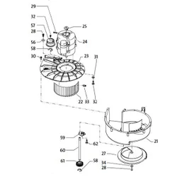 Produktbild für Kränzle Ersatzteile 44390 Gebläseeinheit für Kränzle