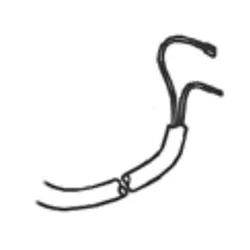 Produktbild für Kränzle Ersatzteile 44131 Kabel 0,59 m