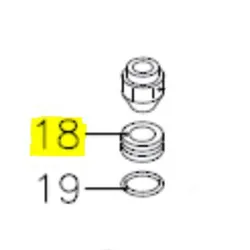 Produktbild für Kränzle Ersatzteile 47617 Dichtsitz UL VR-3B