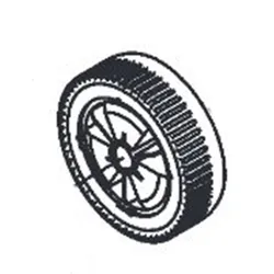 Produktbild für Kränzle Ersatzteile 440171 Rad, grau