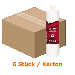 Produktbild für Sanitärreiniger SURE Washroom Cleaner & Descaler 6 x 1 L