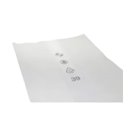 Produktbild für Müllsäcke Deiss 1000 L transparent 50 Stück/Karton