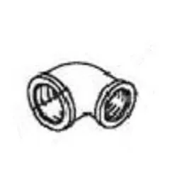 Produktbild für Kränzle Ersatzteile 42628 Winkel R3/8 IG x R 3/4 IG