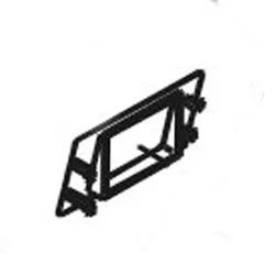 Produktbild für Kränzle Ersatzteile 43433 Schalterblende für K115 - K185