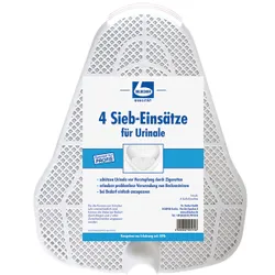 Produktbild für Urinalsieb Dr. Becher Siebeinsätze für Urinale 4 Stück Pack
