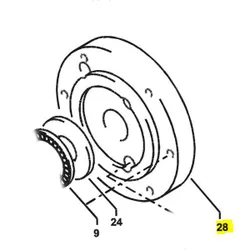 Produktbild für Kränzle Ersatzteile 40223 Motorflansch für B 16 / 220