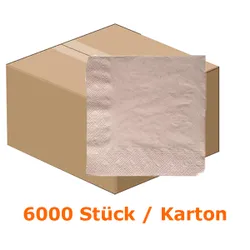 Produktbild für Servietten NatureStar Recycling 240x240 mm 30x 200 Stück