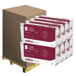 Produktbild für Toilettenpapier Wepa Satino HiLine Supersoft plus 4-lagig