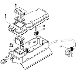 Produktbild für Kränzle Ersatzteile 445851 Schaltkasten kpl. für HD 7/120