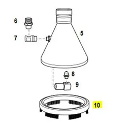 Produktbild für Kränzle Ersatzteile 418016 Bürstenkranz