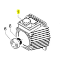 Produktbild für Kränzle Ersatzteile 465302 Ölgehäuse für AP