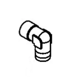 Produktbild für Kränzle Ersatzteile 44127 Winkel 3/8 IG x 3/8 AG