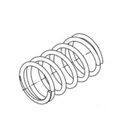 Produktbild für Kränzle Ersatzteile 41033 Plungerfeder 3,4x36x58
