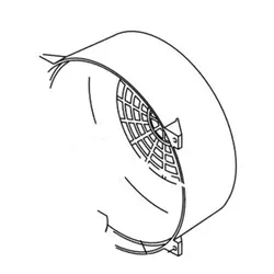 Produktbild für Kränzle Ersatzteile 40533 Lüfterhaube BG112