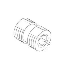Produktbild für Kränzle Ersatzteile 13305 Eingangsteil für Wasserfilter