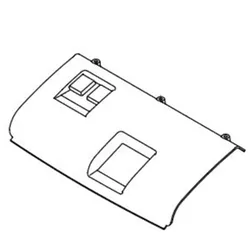 Produktbild für Kränzle Ersatzteile 47015 Abdeckung Bedienpaneel therm