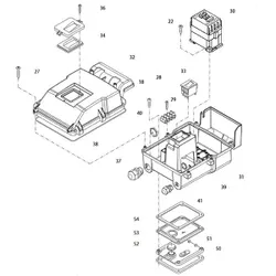 Produktbild für Kränzle Ersatzteile 46584 Schaltkasten komplett