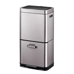 Produktbild für Berührungsloser Sensor Mülleimer EKO Himalaya 35+24 L