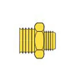 Produktbild für Kränzle Ersatzteile 13282 Doppelnippel 1/4 AG x 3/8 AG