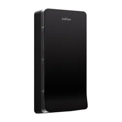 Produktbild für Handtuchspender Wepa Satino Falthandtuchspender XL schwarz