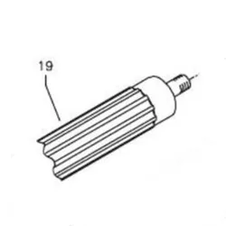 Produktbild für Kränzle Ersatzteile 12141 Handgriff für Lanze 950 mm