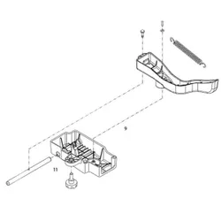 Produktbild für Kränzle Ersatzteile 46517 Bremse kpl. für quadro klein