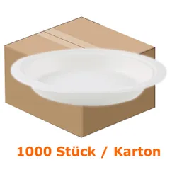 Produktbild für Einwegschüssel NatureStar Zuckerrohr 550 ml 1000 Stück