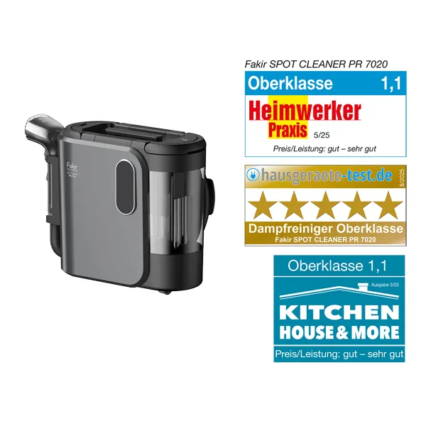Dampfreiniger Fakir Spot Cleaner PR 720 multifunktionaler Dampf- und Fleckenreiniger 4957003