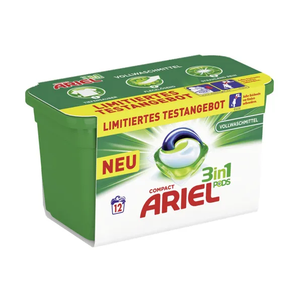 P&G Ariel 3 in 1 Pods Geltabs Waschmitteltabs 24 WL im Set