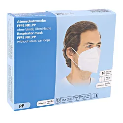 Produktbild für Atemschutzmaske Hygostar FFP2NR weiß 10 Stück