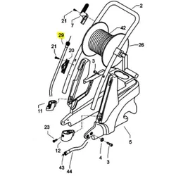 Produktbild für Kränzle Ersatzteile 46537 Verbindungsschlauch
