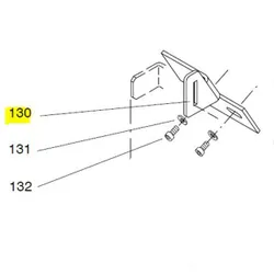 Produktbild für Ersatzteil Diversey Taski 4105340 Führung -18508-36