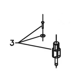 Produktbild für Kränzle Ersatzteile 453070 Drehachse Ventos 25