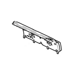 Produktbild für Gehäuseteil Sebo Abluftfilterdeckel komplett