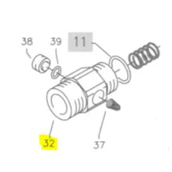 Produktbild für Kränzle Ersatzteile 14117 Ausgangsstück ST 30 M22x1,5