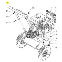 Produktbild für Kränzle Ersatzteile 411016 Bügel