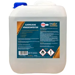 Produktbild für Händedesinfektion Inox Handdesinfektion alkoholisch 5 L