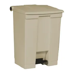 Produktbild für Treteimer Rubbermaid Step-On Classic Container 68 L beige