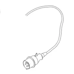 Produktbild für Kränzle Ersatzteile 42812 Netzanschlusskabel 8,0m m. 32A