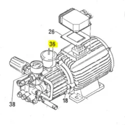 Produktbild für Kränzle Ersatzteile 41420 Distanzstück