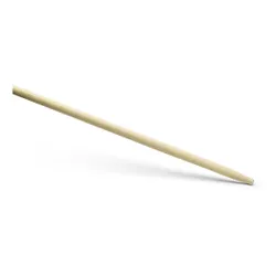 Produktbild für Besenstiel Nölle aus Holz einfach 1600-24 mm Kiefer