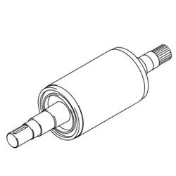 Produktbild für Kränzle Ersatzteile 407031 Rotor mit Motorwelle
