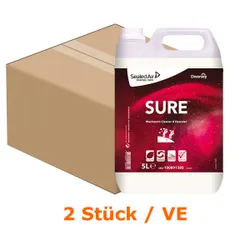 Produktbild für Sanitärreiniger SURE Washroom Cleaner & Descaler 2 x 5 L