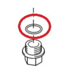 Produktbild für Kränzle Ersatzteile 12387 Usit-Ring 13,7 x 20,0 x 1,5