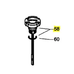 Produktbild für Kränzle Ersatzteile 425201 Ölmeßstab für AP-Pumpe