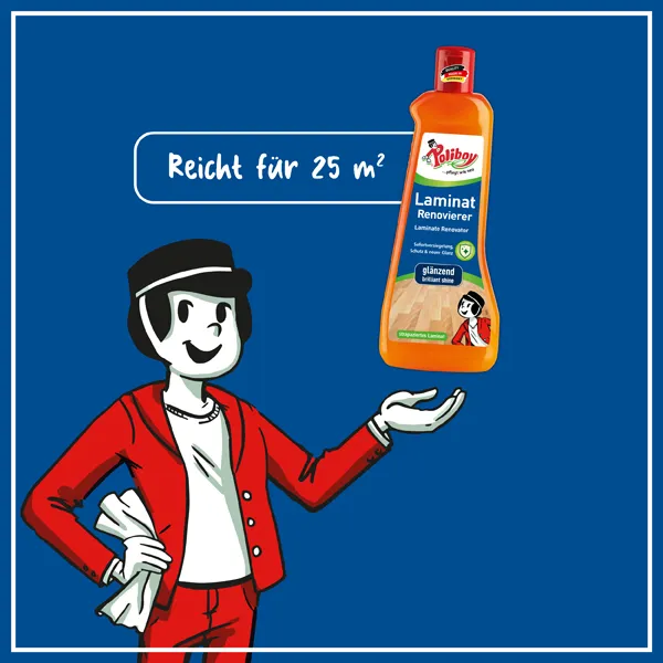Poliboy Detergente Concentra Parquet 500 ml