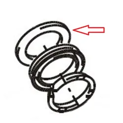 Produktbild für Kränzle Ersatzteile 41614 Backring 14 x 24 x 2