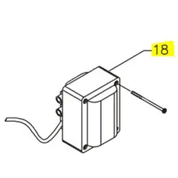 Produktbild für Kränzle Ersatzteile 448512 Zünd-Transformator Primärsp.