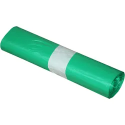 Produktbild für Müllbeutel HT-Säcke grün 70 L 18 my (Typ 20), 50 Stück/Rolle